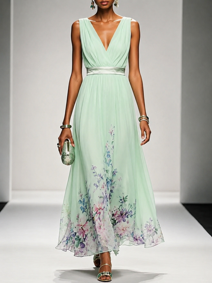 Natalia | Women's Floral Maxi Dress