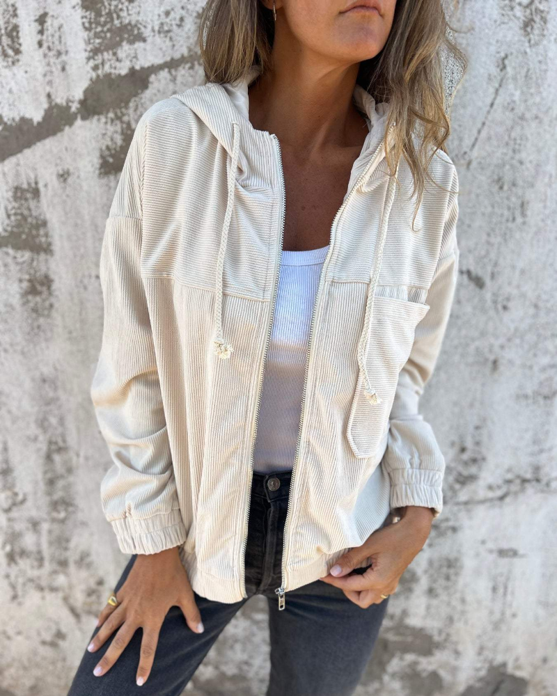 Charity | Women Hooded Fleece Zip Jacket