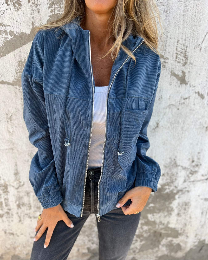 Charity | Women Hooded Fleece Zip Jacket