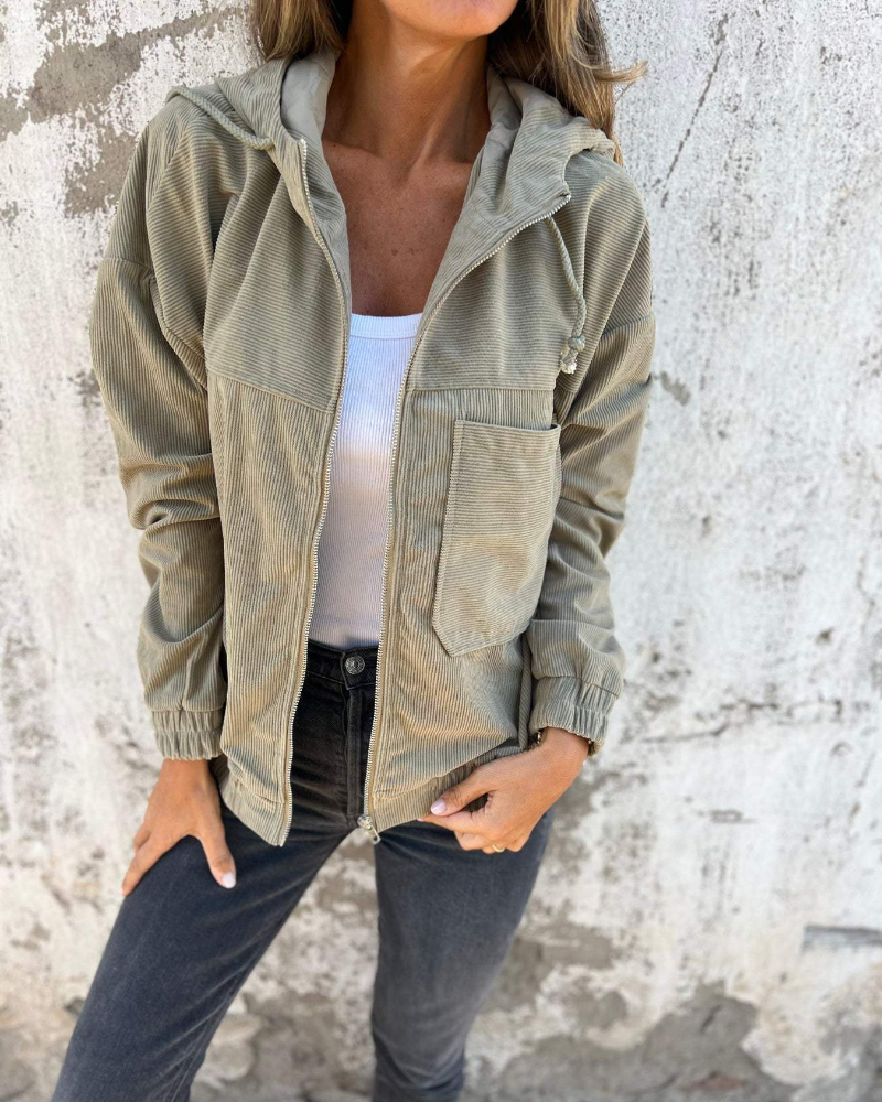 Charity | Women Hooded Fleece Zip Jacket
