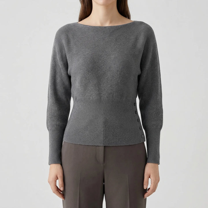 Dara | Women's Off Shoulder Batwing Knit Cardigan Sweater