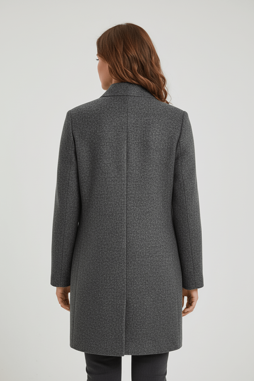Coat Stand Collar Patch Pocket