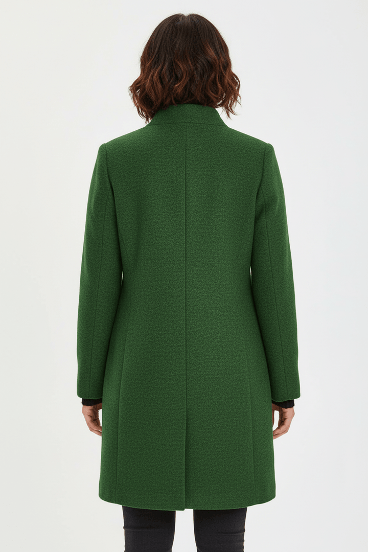 Ottoline | Women Stand Collar Tailored Winter Coat