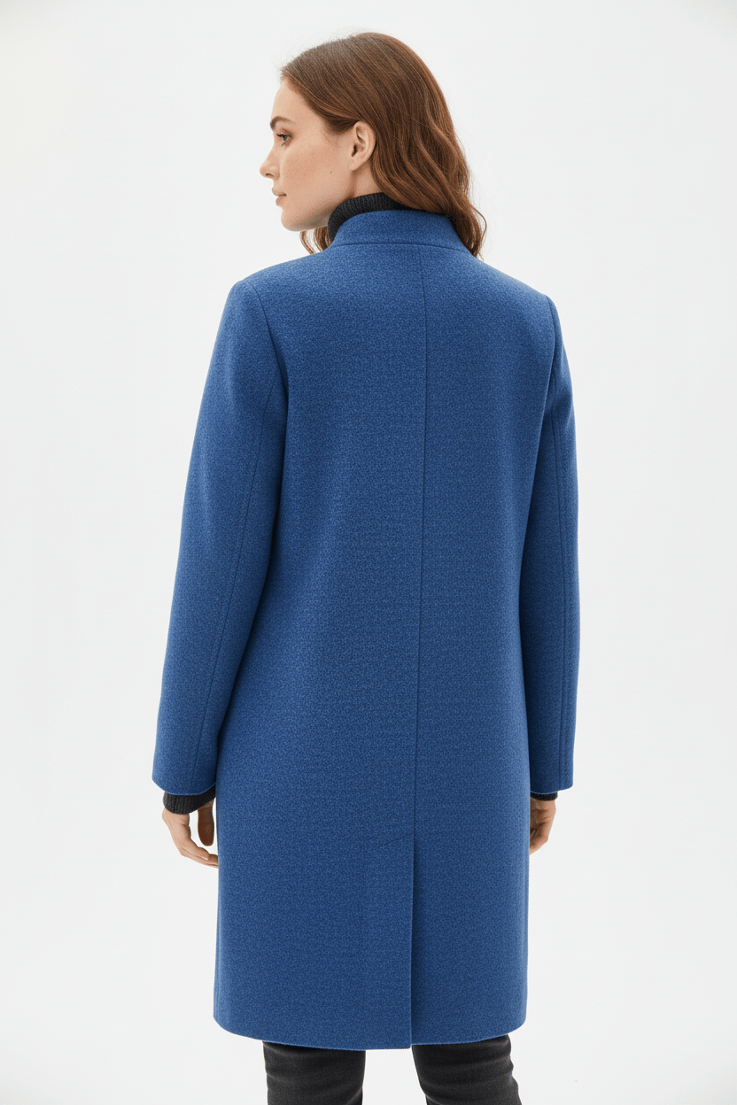 Coat Stand Collar Patch Pocket