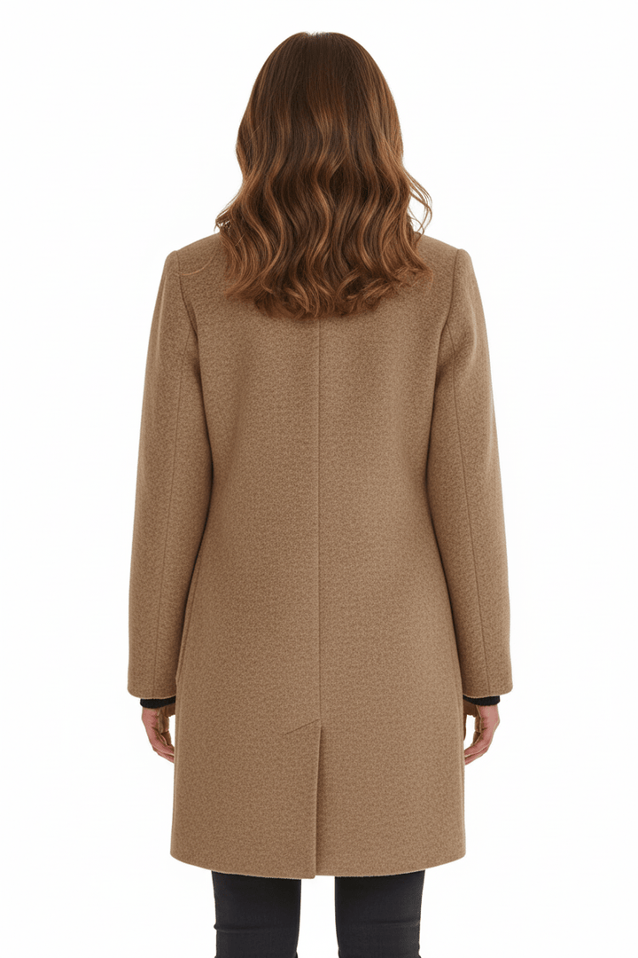 Coat Stand Collar Patch Pocket