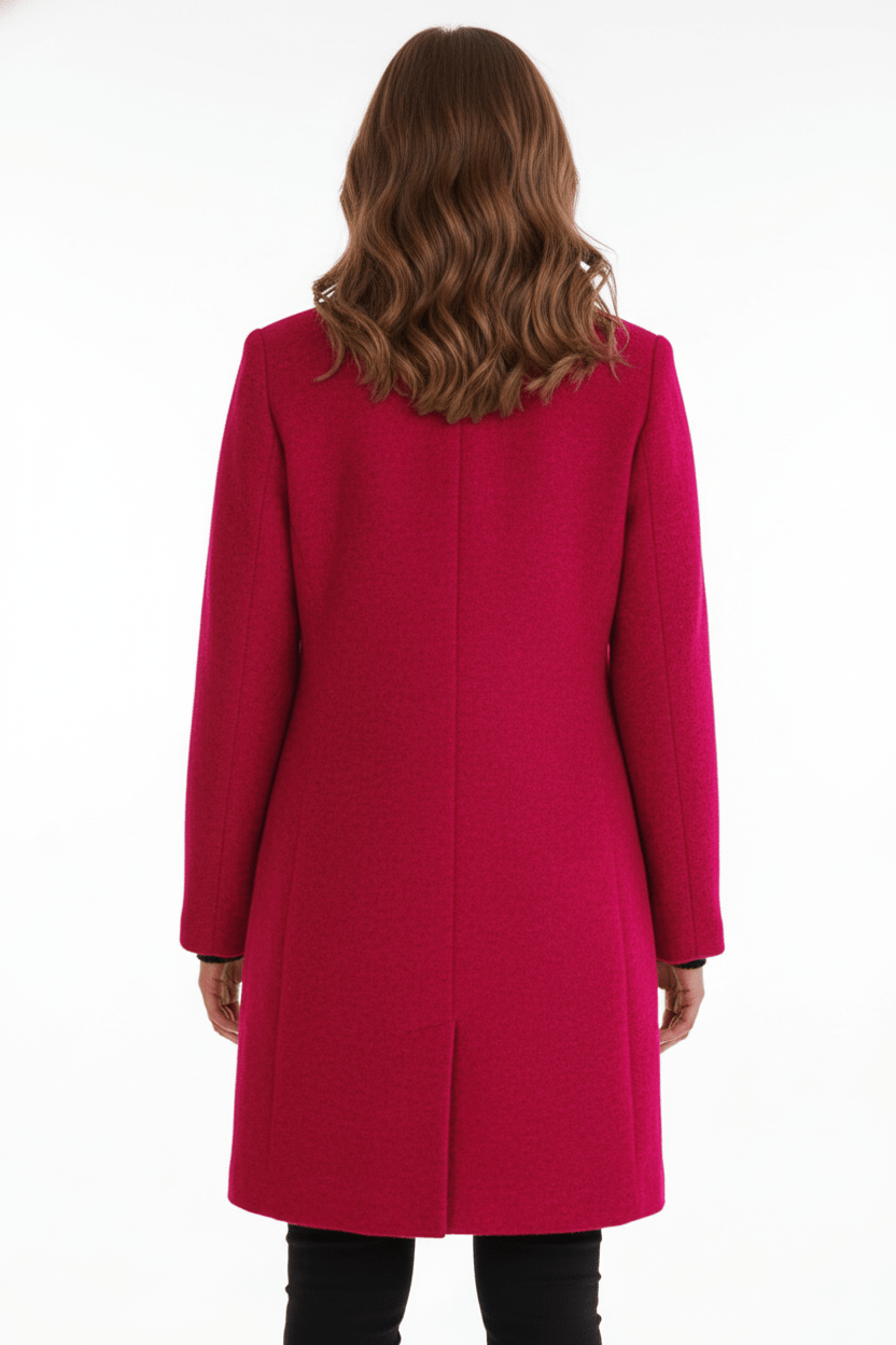 Coat Stand Collar Patch Pocket