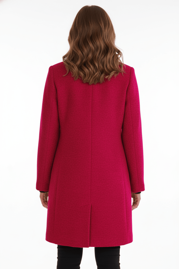 Coat Stand Collar Patch Pocket