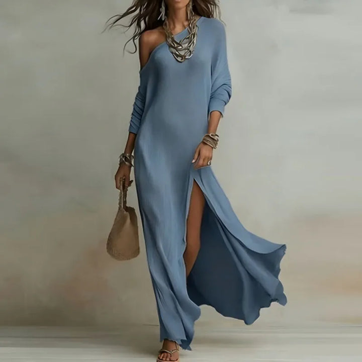Sybilla | Women One Shoulder Holiday Dress