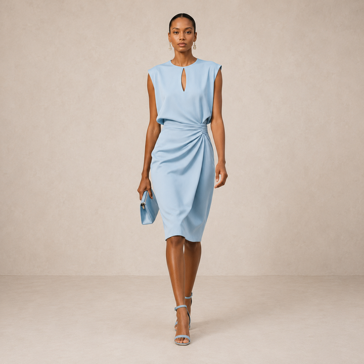 Desdemona | Women Gathered Waist Cocktail Dress