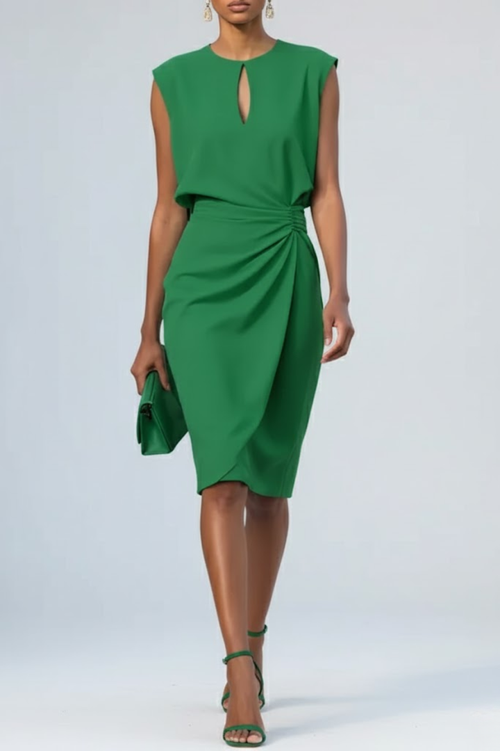 Desdemona | Women Gathered Waist Cocktail Dress