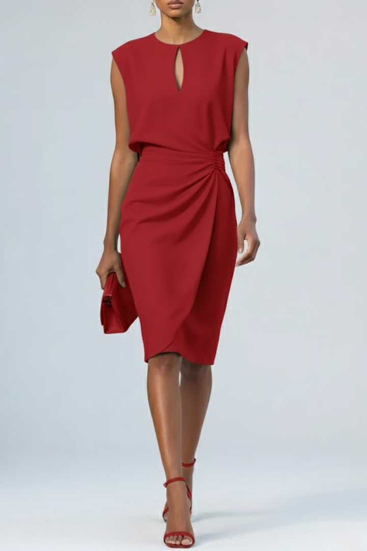 Desdemona | Women Gathered Waist Cocktail Dress