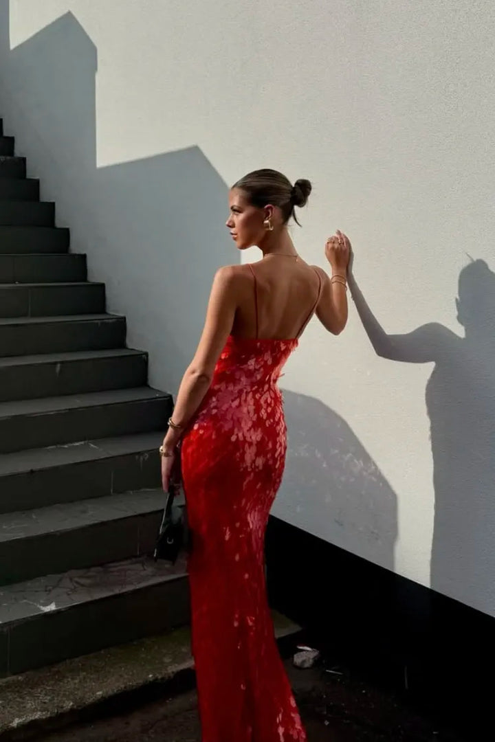 Anastacia | Women Sequin Maxi Dress