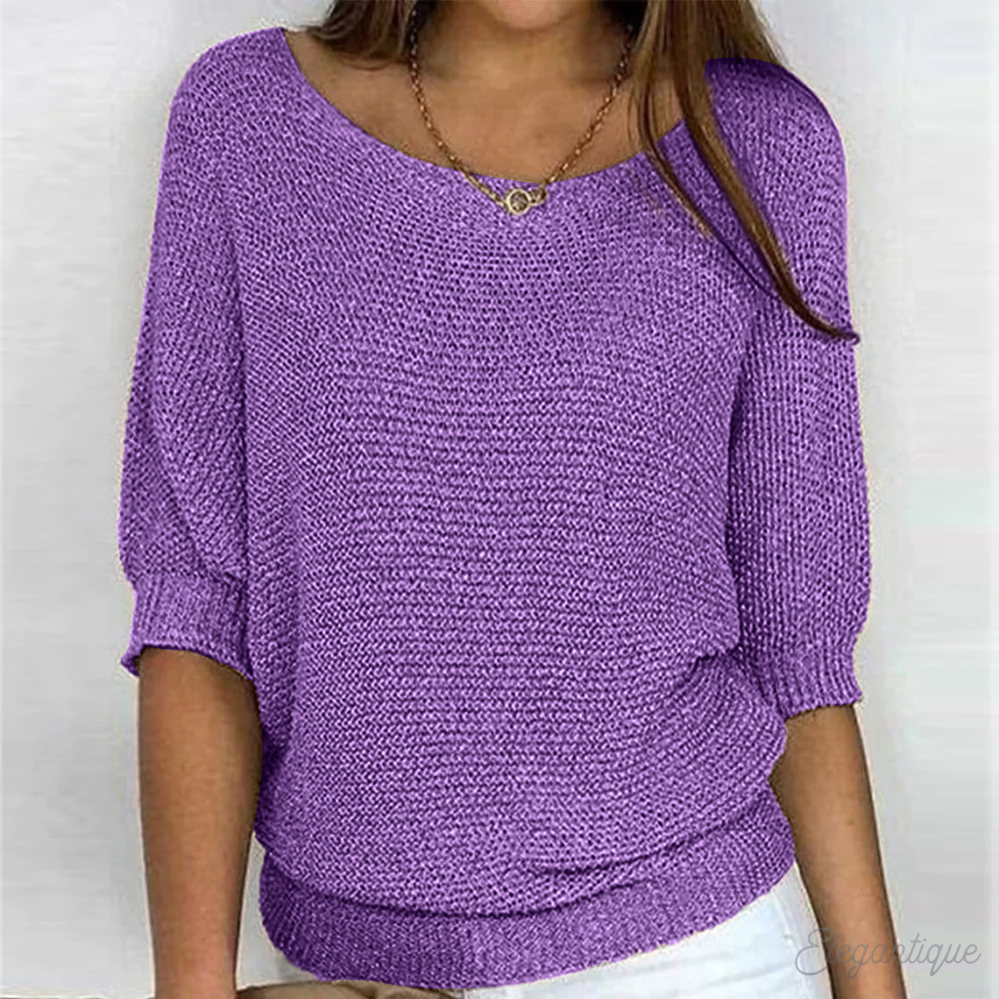 Loraine | Women's Solid Casual Oversize Cardigan Sweater