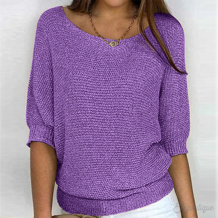 Loraine | Women's Solid Casual Oversize Cardigan Sweater