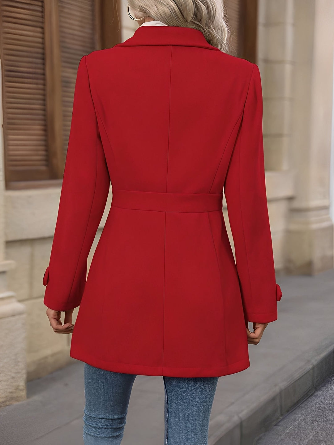 Ursuline | Women Double Breasted Trench Coat
