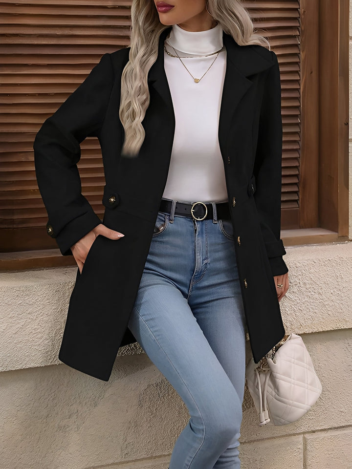 Ursuline | Women Double Breasted Trench Coat