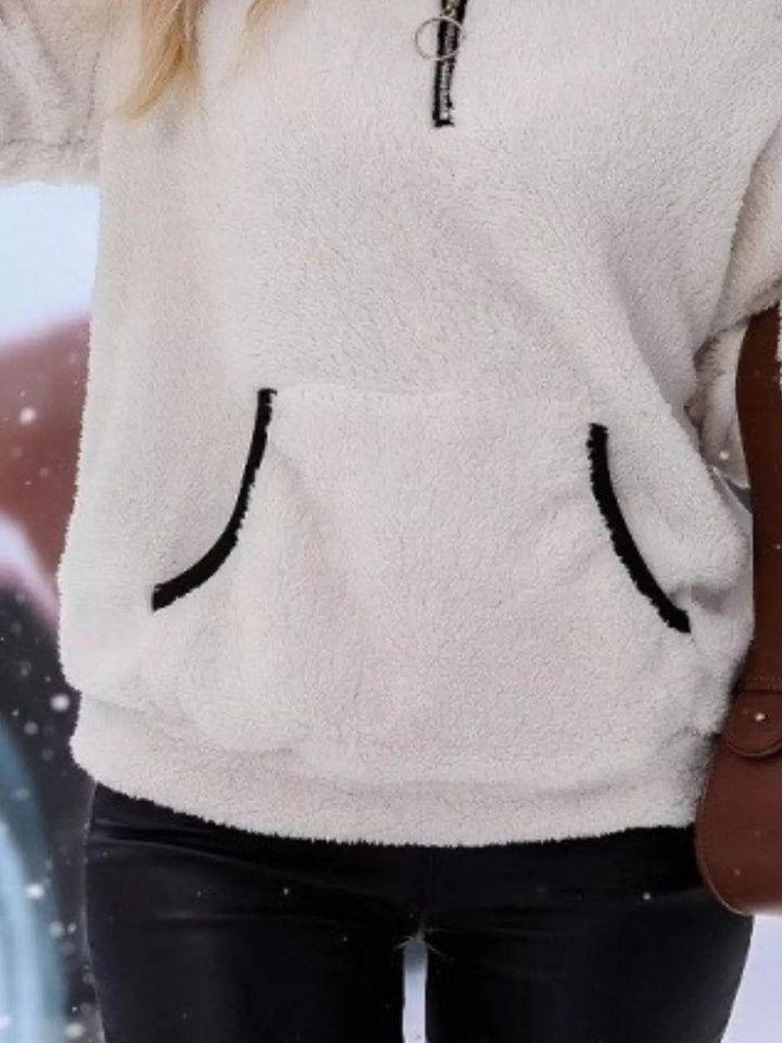 Svanhild | Women Fleece Half Zip Pullover