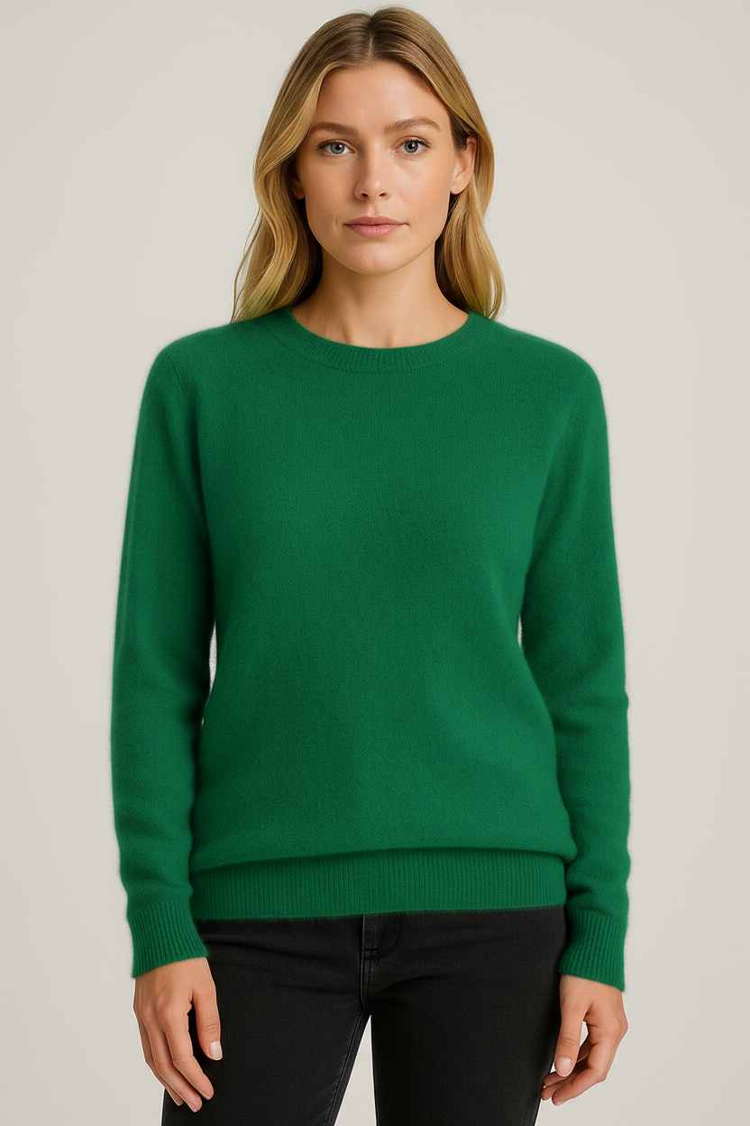 Sweater Crew Neck Fine Knit
