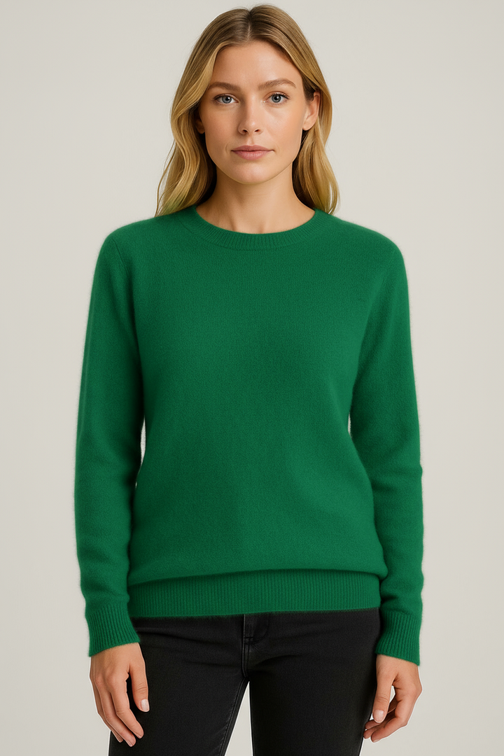 Tilda | Women Classic Crew Neck Knit Sweater