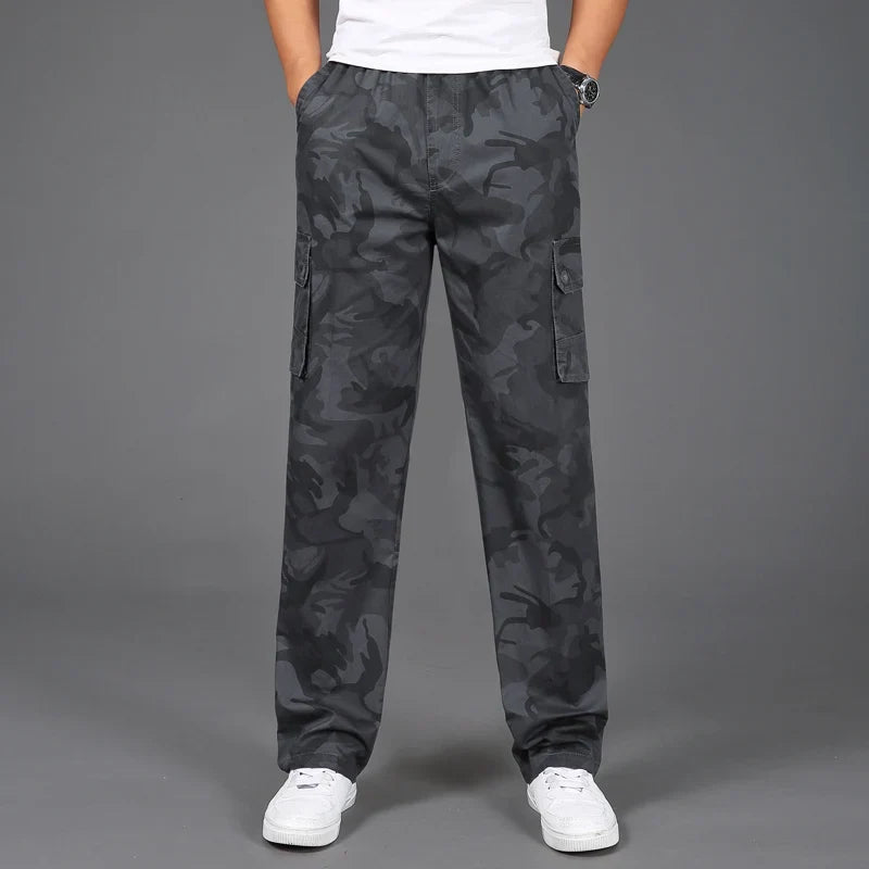 Bathsheba | Women Straight Cargo Camo Pants