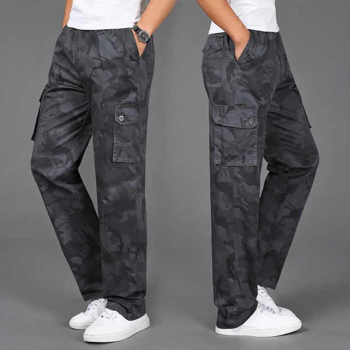 Bathsheba | Women Straight Cargo Camo Pants