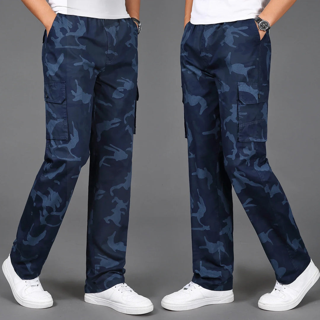 Bathsheba | Women Straight Cargo Camo Pants