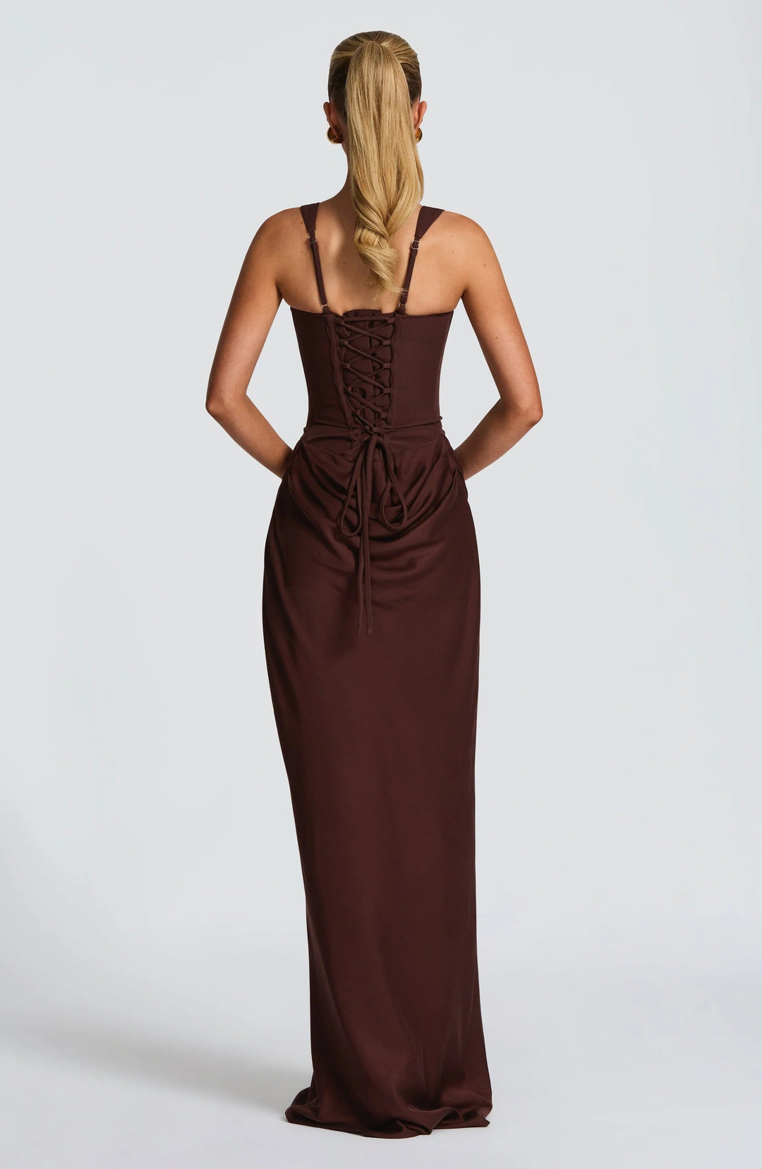 Aviva | Women Corset Square Neck Wedding Guest Dress