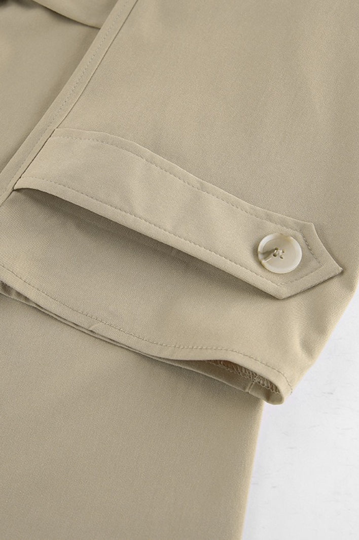 Sonia | Women's Belted Point Collar Wrap Trench Coat Jacket