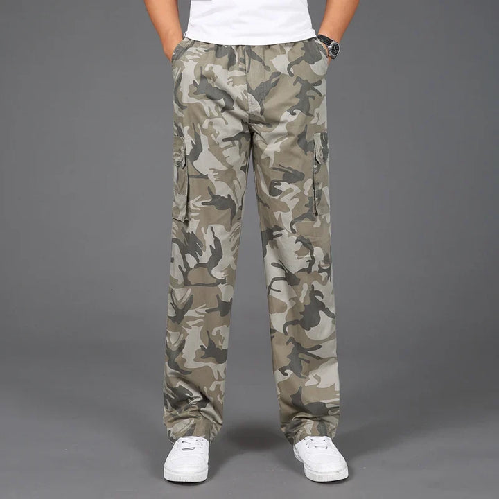 Bathsheba | Women Straight Cargo Camo Pants