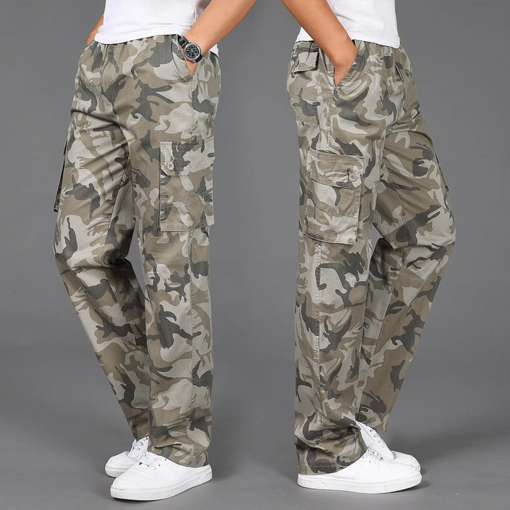 Bathsheba | Women Straight Cargo Camo Pants