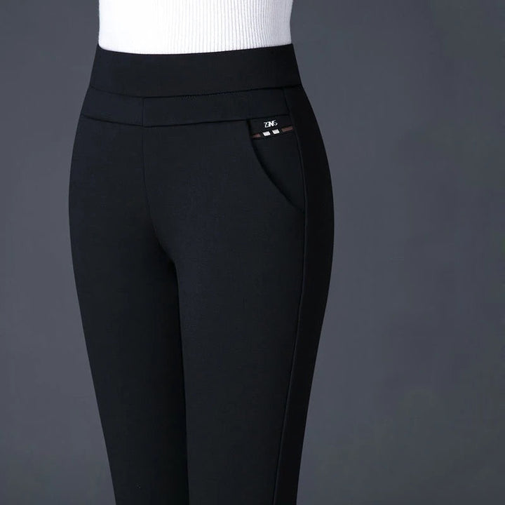 Ygerna | Women High Waist Zip Pocket Leggings