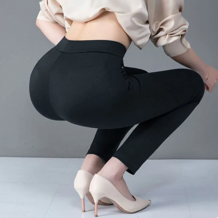 Ygerna | Women High Waist Zip Pocket Leggings