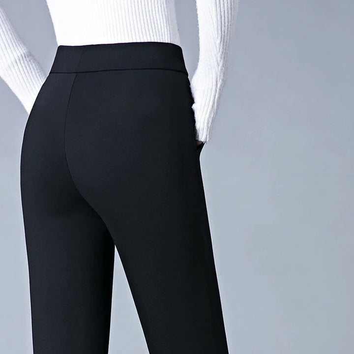 Ygerna | Women High Waist Zip Pocket Leggings
