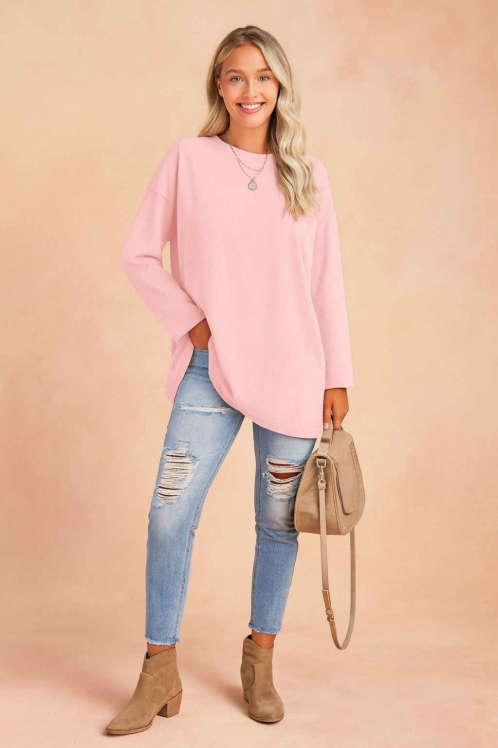 Ianthe | Women Relaxed Long Sleeve Tunic