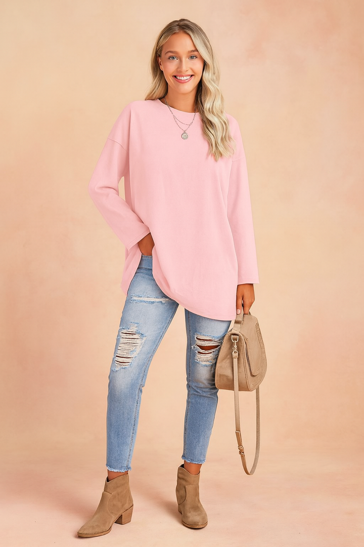 Ianthe | Women Relaxed Long Sleeve Tunic