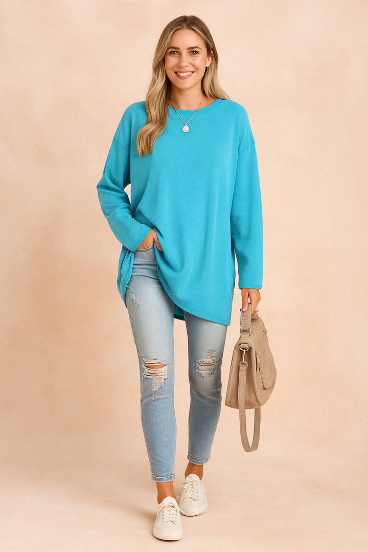 Ianthe | Women Relaxed Long Sleeve Tunic