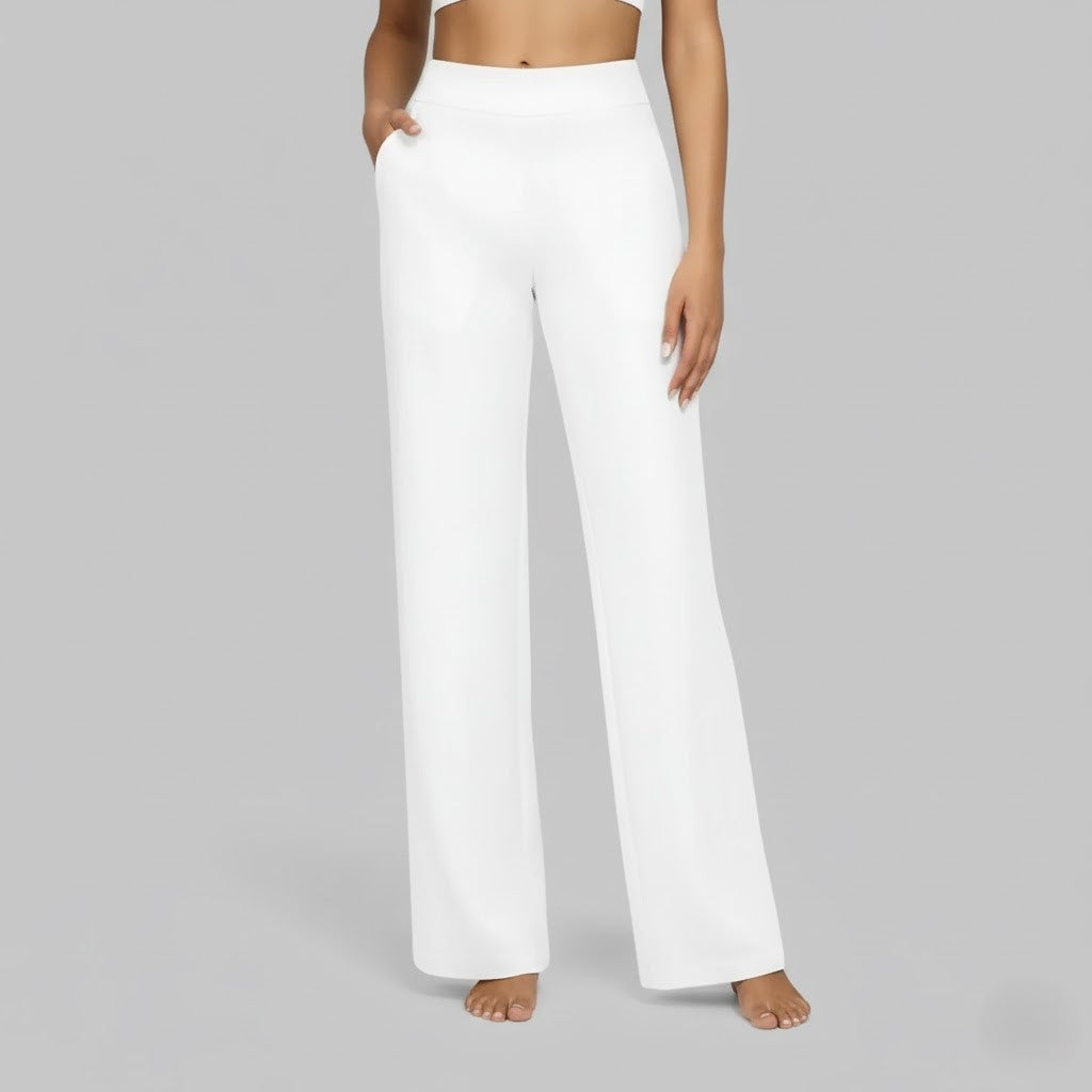 North | Women's Straight Leg High Waisted Casual Pants