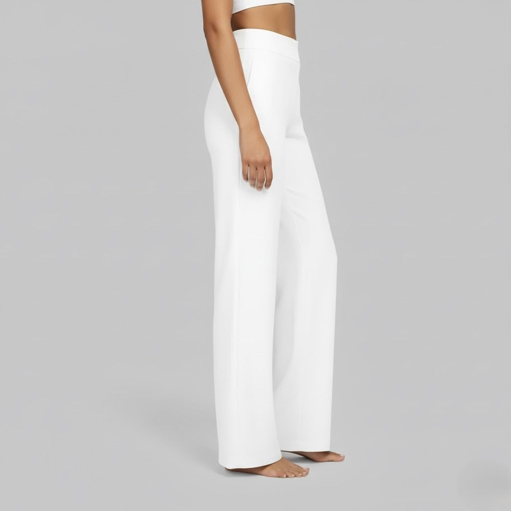 North | Women's Straight Leg High Waisted Casual Pants