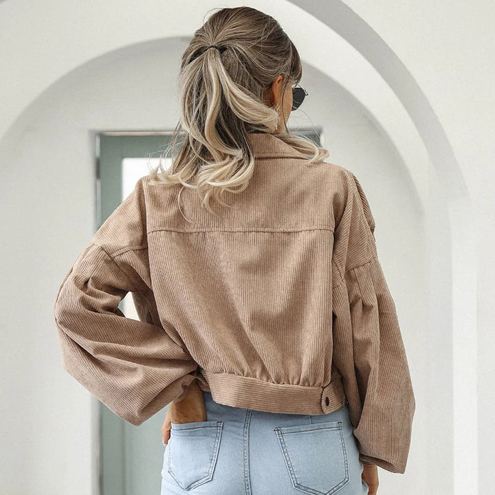 Bryony | Women Cropped Corduroy Jacket