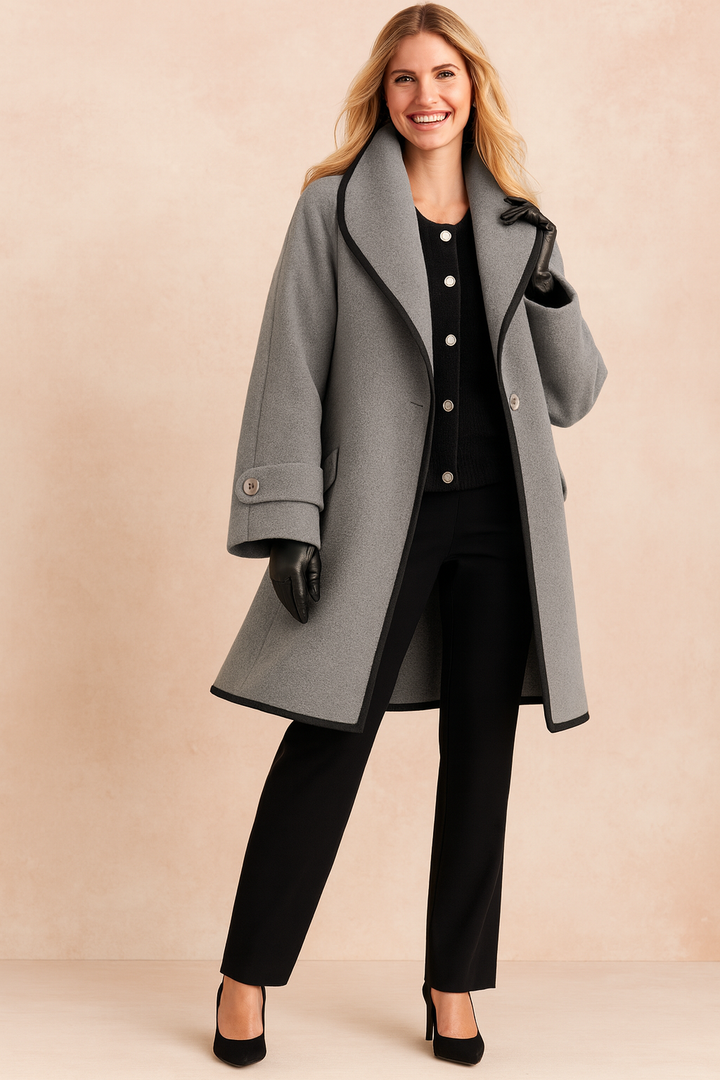 Ada | Women Quilted Mid Length Winter Jacket