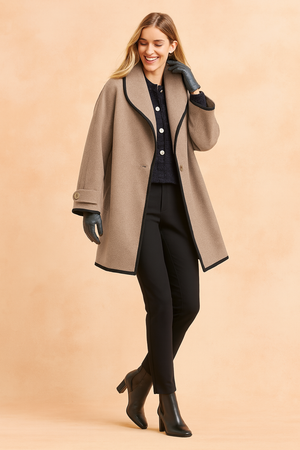 Ada | Women Quilted Mid Length Winter Jacket