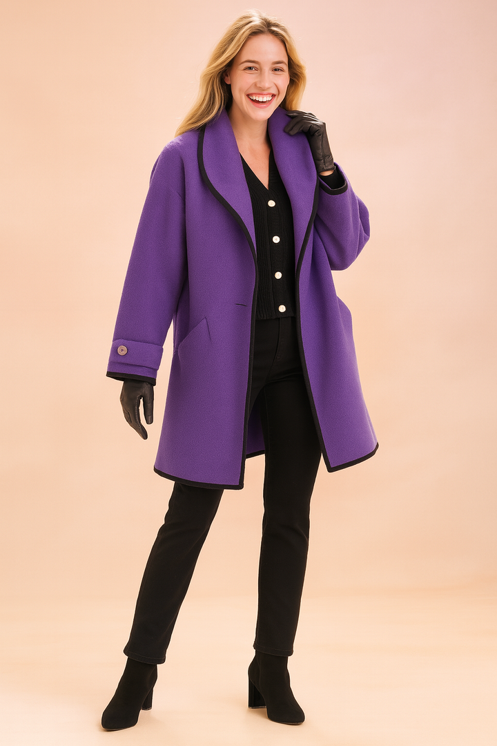 Ada | Women Quilted Mid Length Winter Jacket