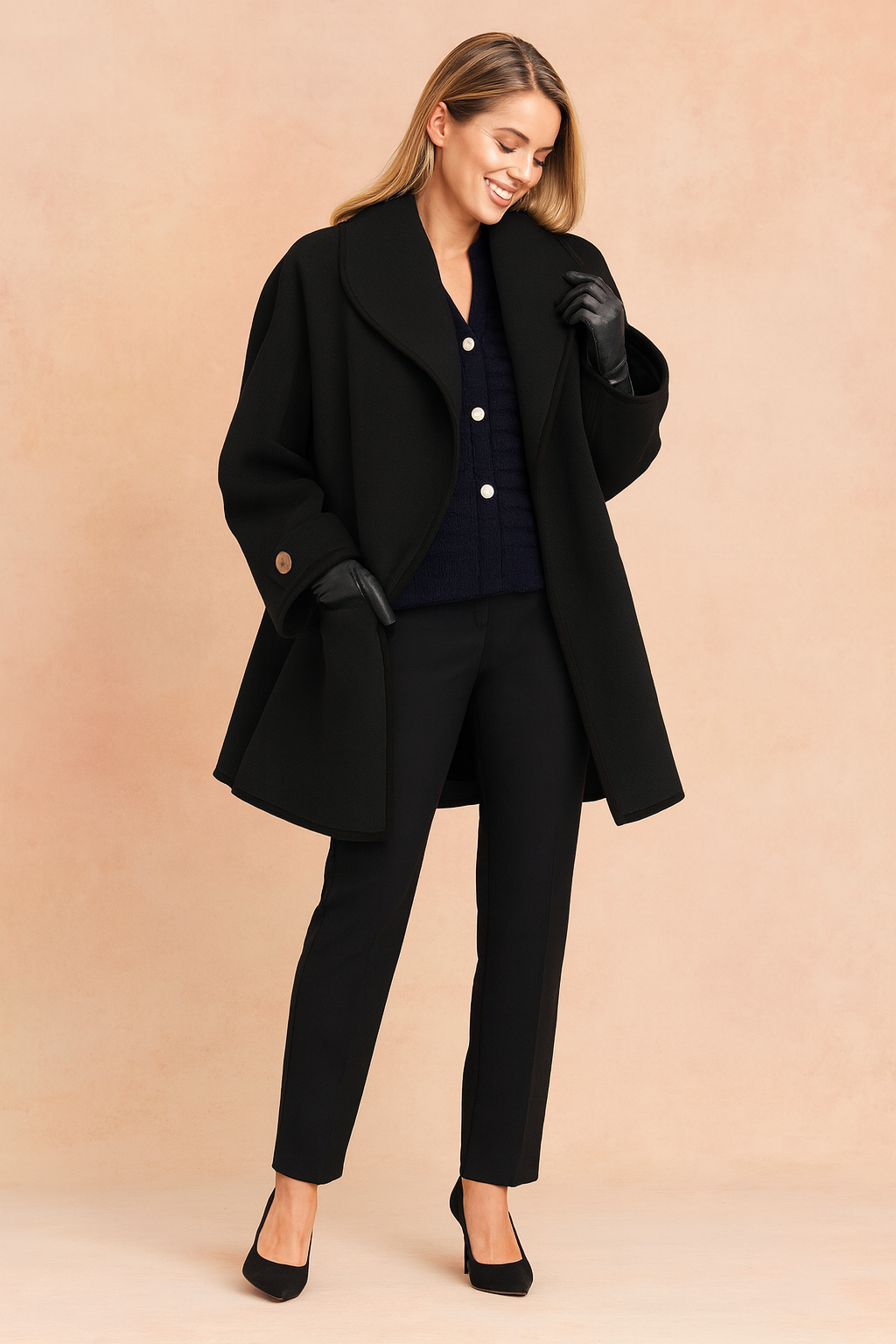 Ada | Women Quilted Mid Length Winter Jacket