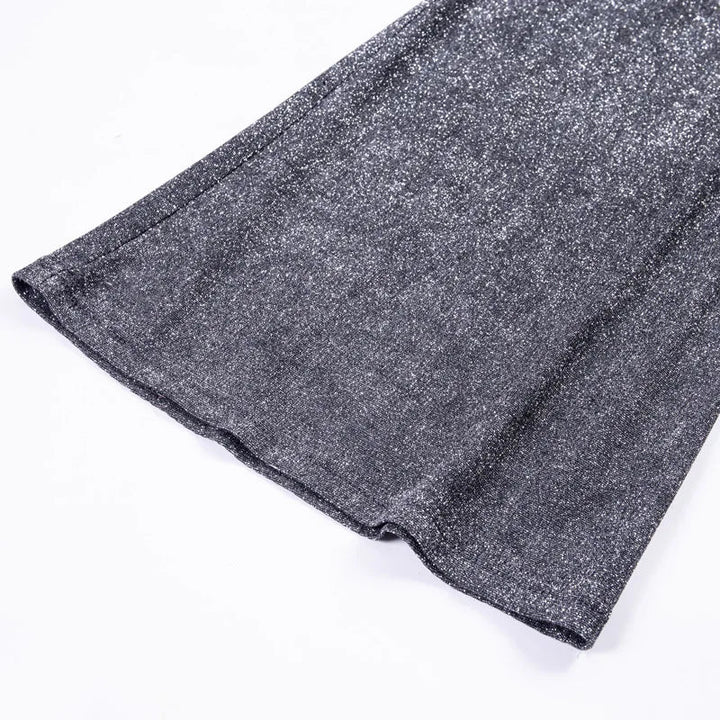Eithne | Women High Waist Glitter Pants