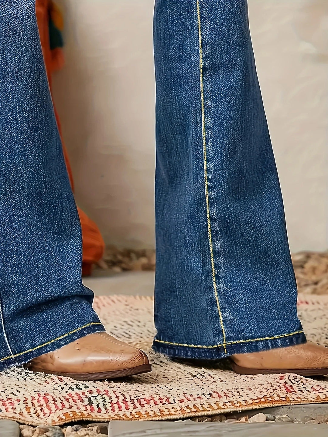 Aldgyth | Women High Rise Flare Jeans
