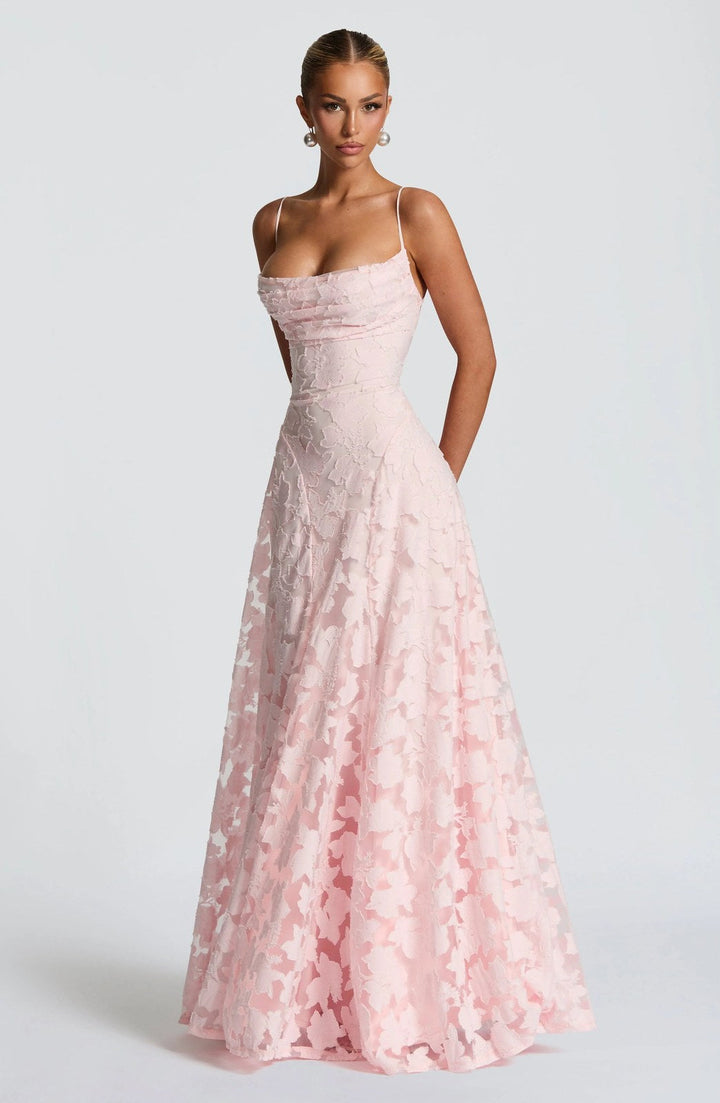 Glynis | Women Floral Strap Wedding Guest Dress
