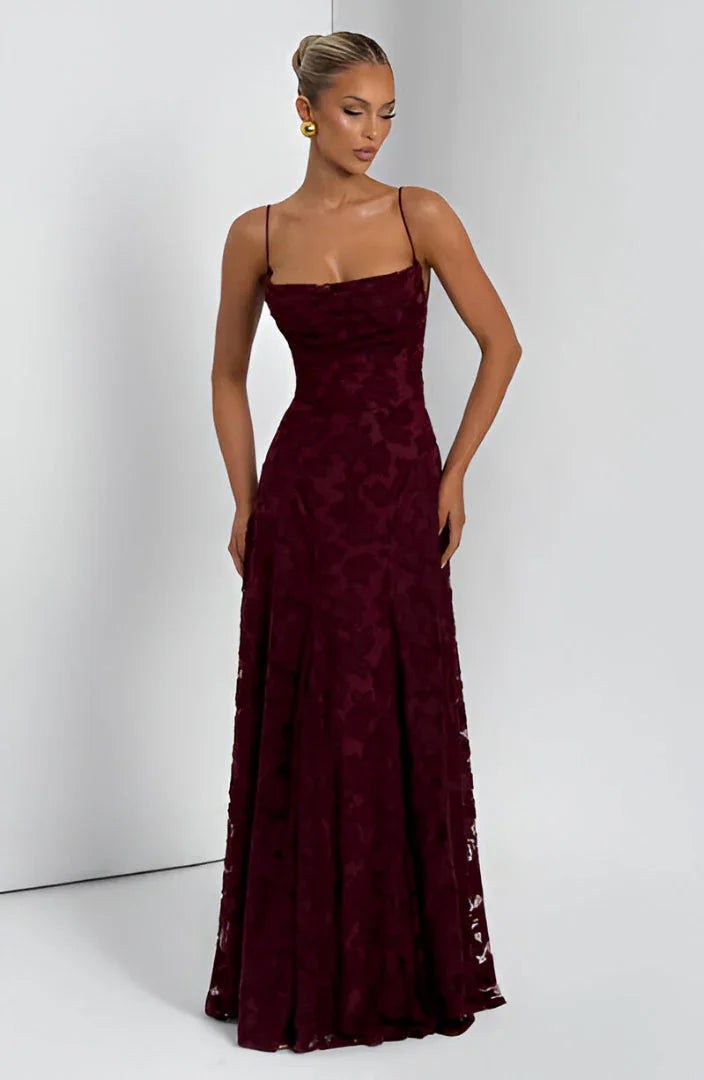 Glynis | Women Floral Strap Wedding Guest Dress