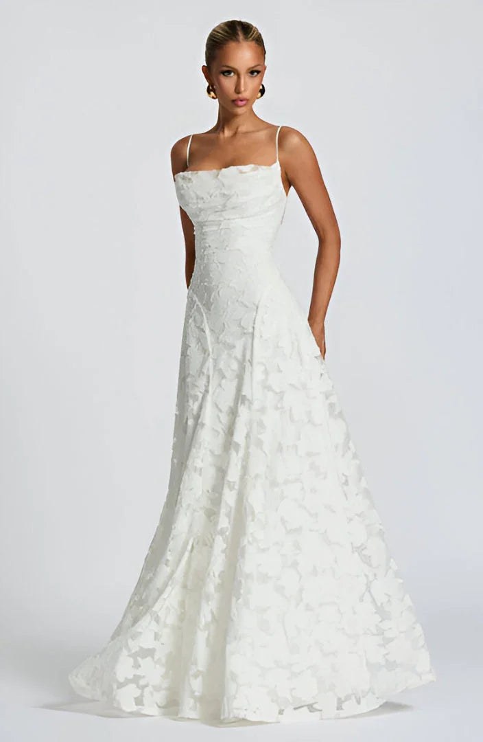 Glynis | Women Floral Strap Wedding Guest Dress