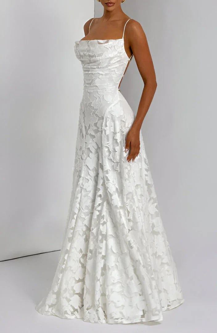 Glynis | Women Floral Strap Wedding Guest Dress