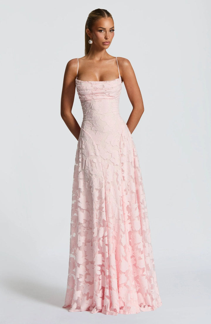 Glynis | Women Floral Strap Wedding Guest Dress